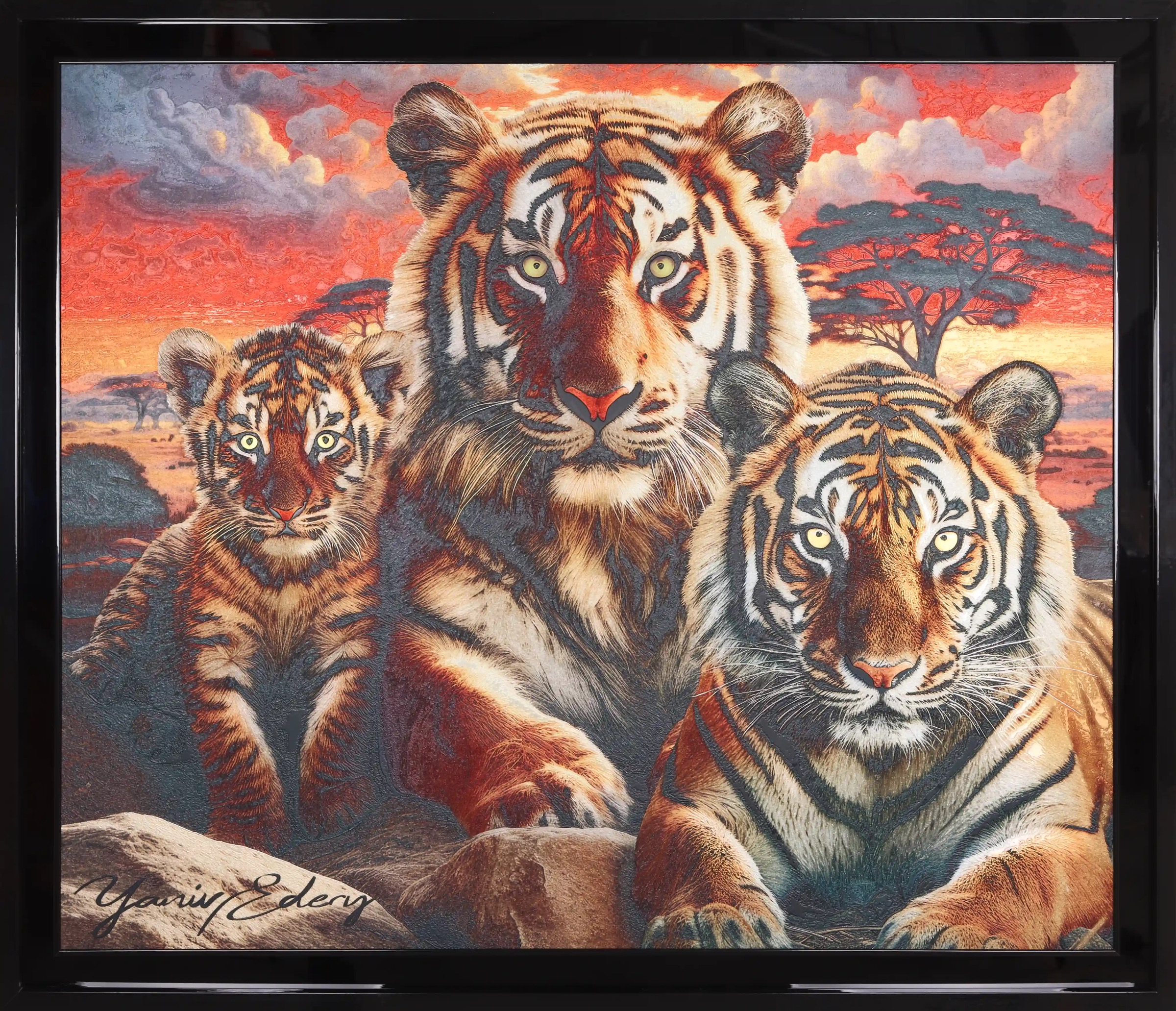 Tiger Family Orange — Yaniv Edery