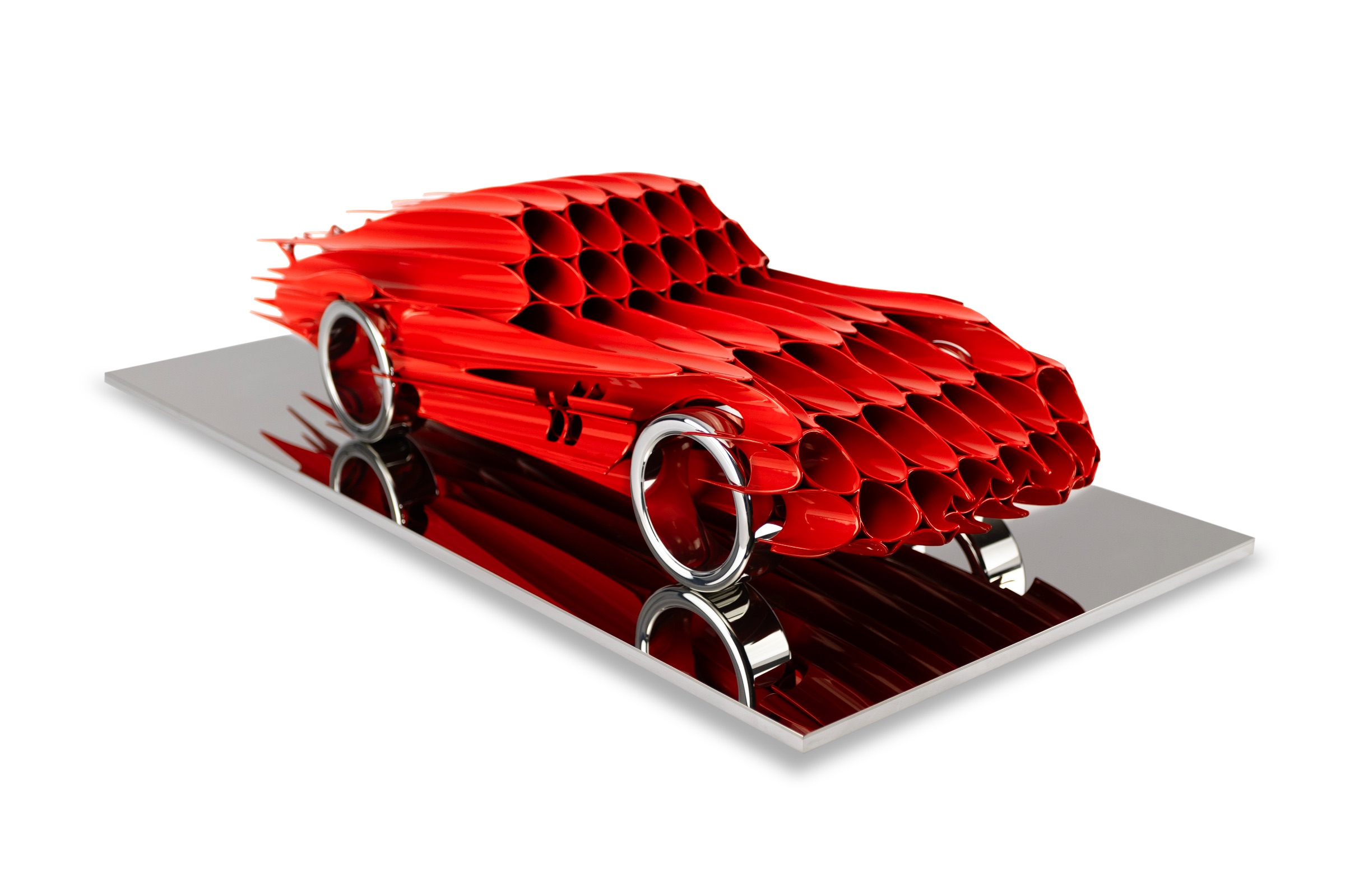 Ferrari 250 GTO Tubes - Red — Antoine Dufilho
