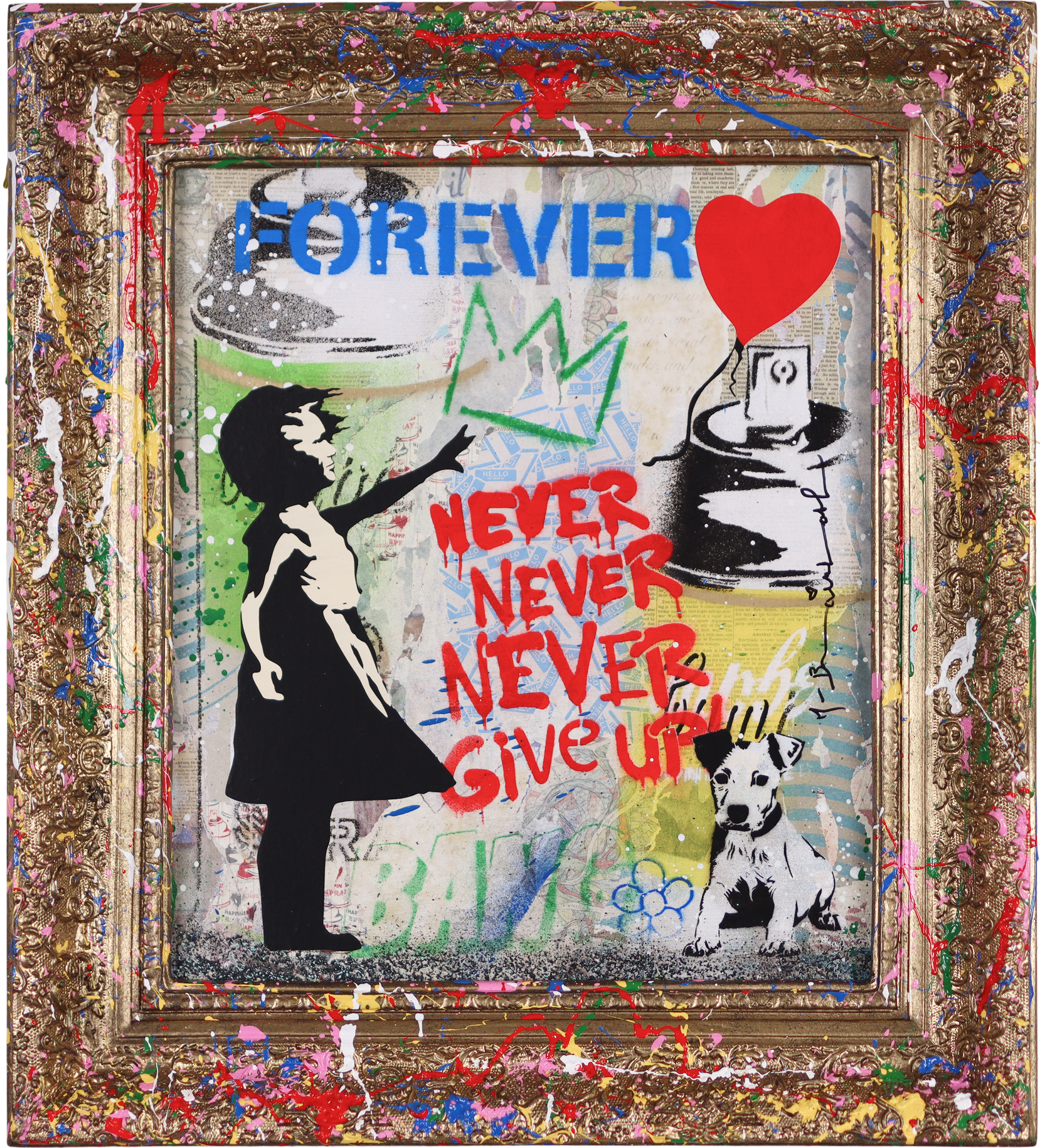 Balloon Girl (C103293 [NOO]) — Mr Brainwash