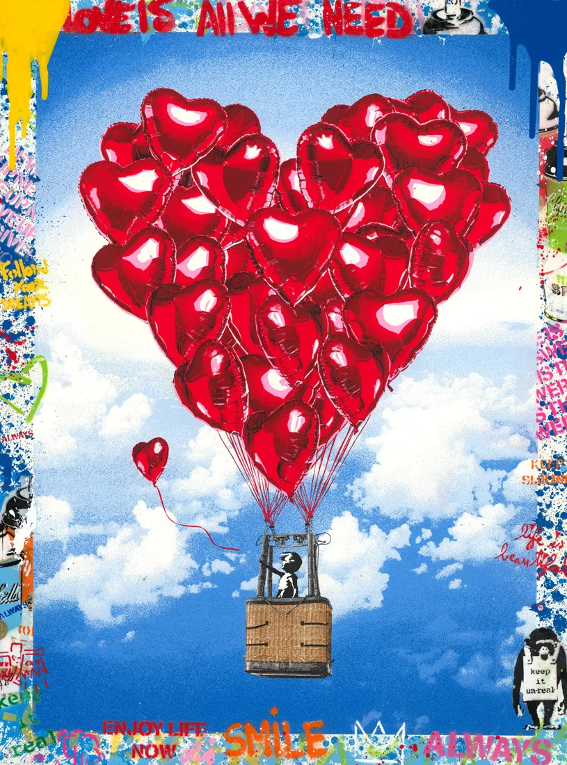 Love Above All (P114660 [NOO]) — Mr Brainwash