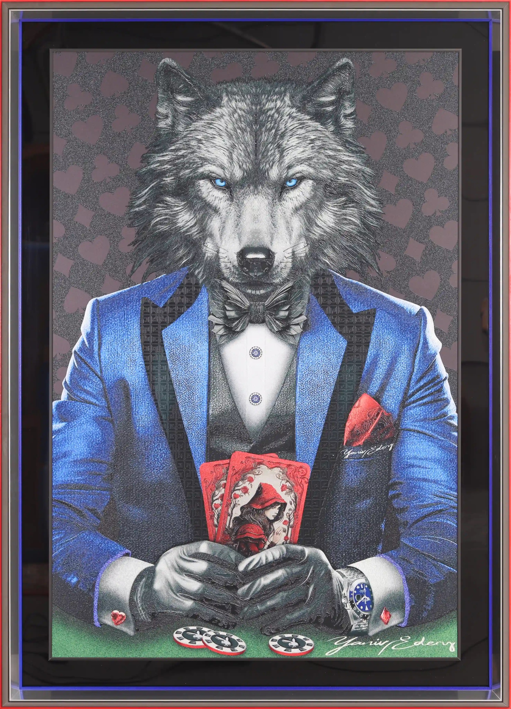 Wolf Pok'Art Blue Suit — Yaniv Edery