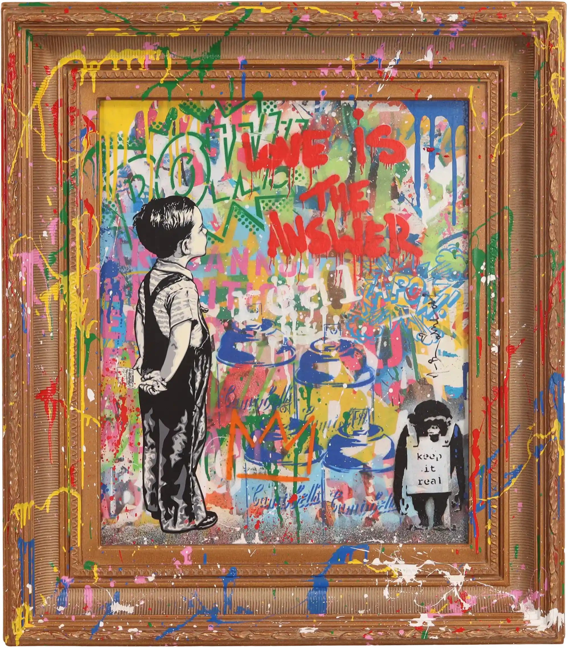 With All My Love (C101590 [MBW]) — Mr Brainwash