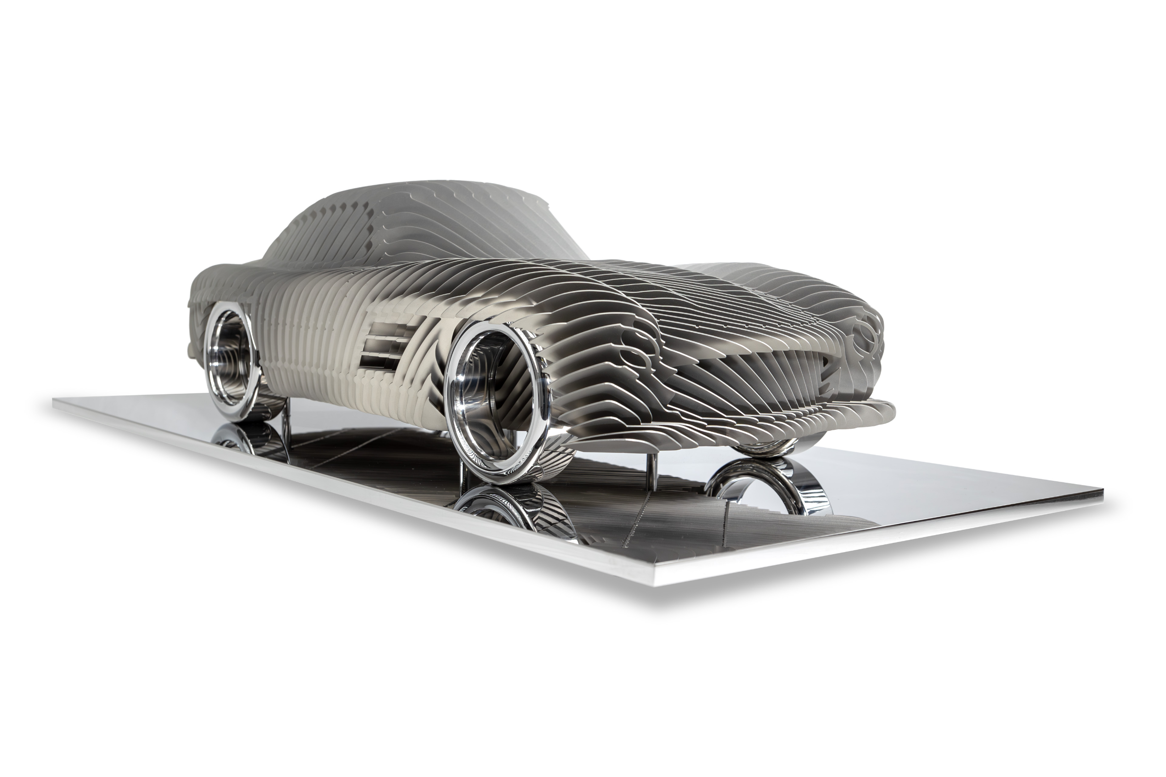 Mercedes-Benz 300SL Coupé — Cream — Antoine Dufilho