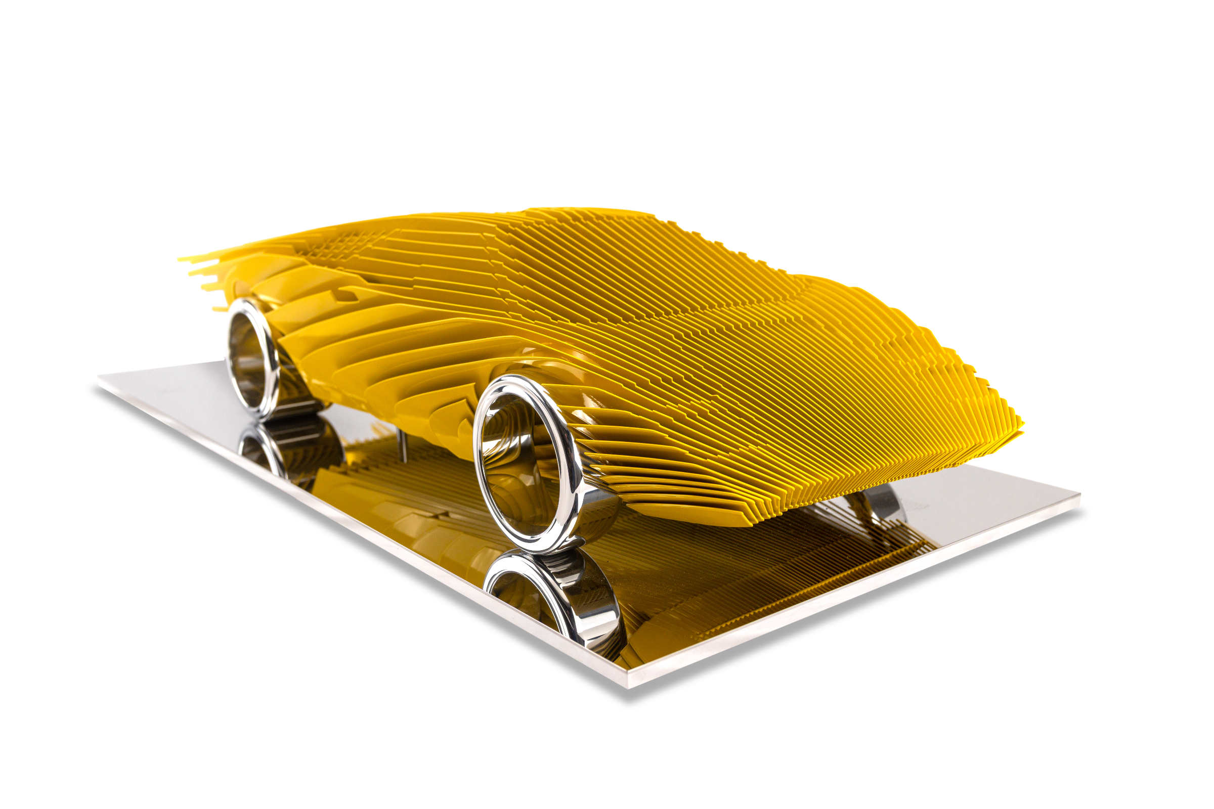 Lamborghini Countach - Speed — Yellow — Antoine Dufilho