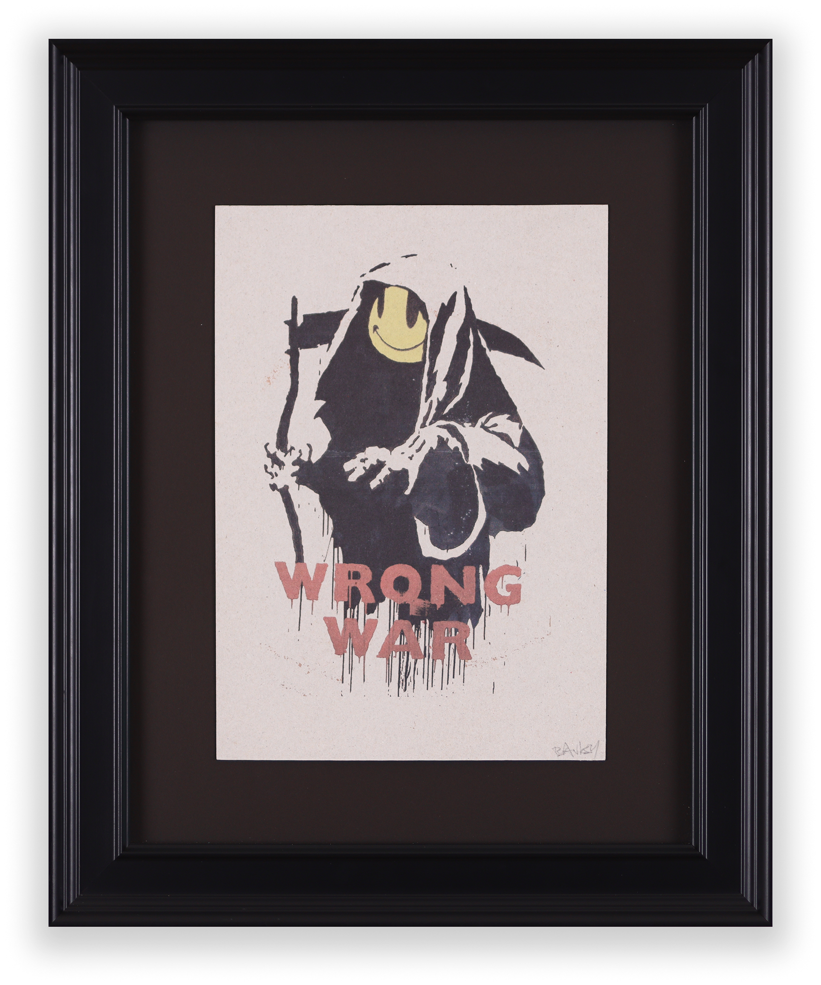 Wrong War (Hand Signed) — Banksy