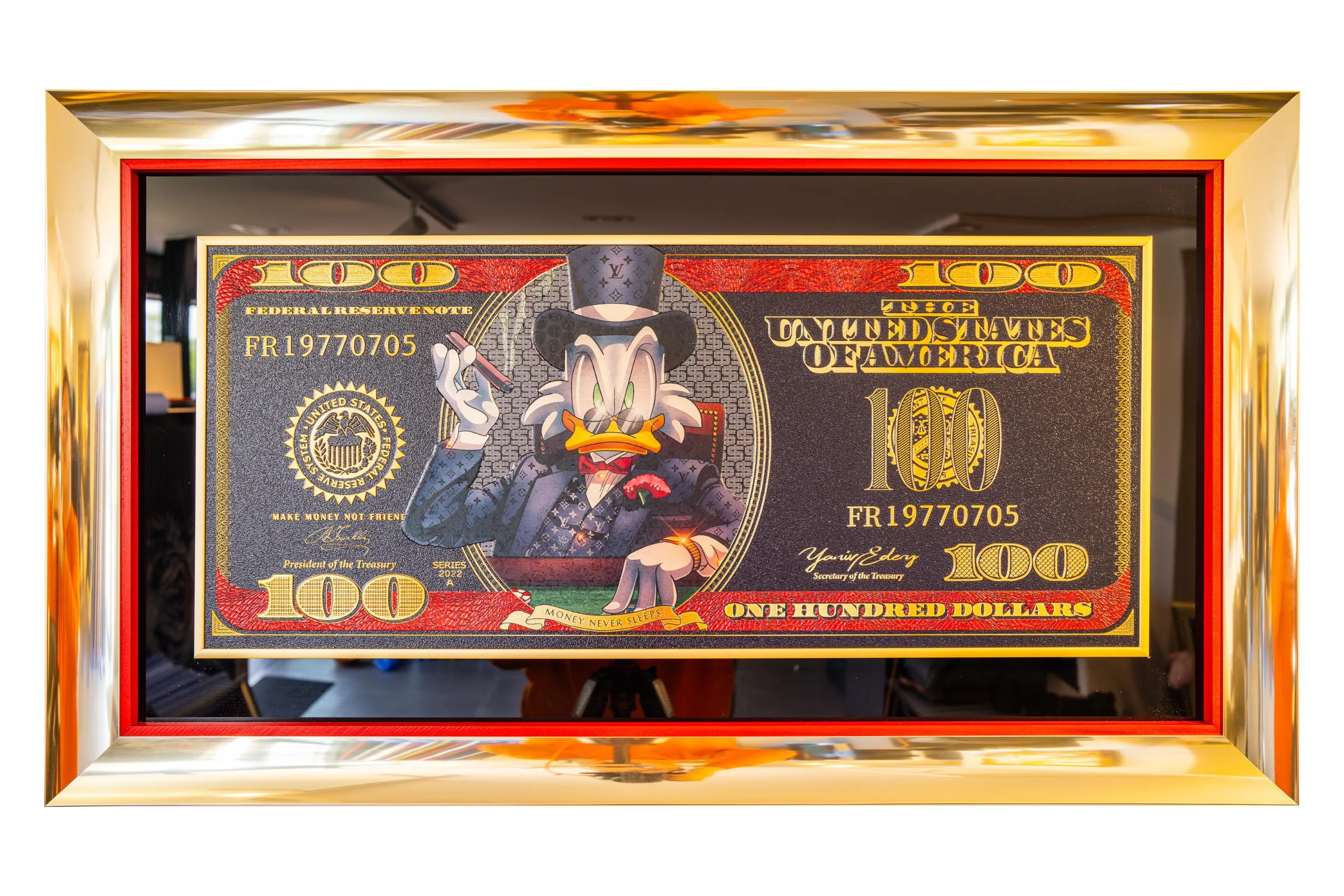 Dollar Bill Poker Dagobert — Yaniv Edery