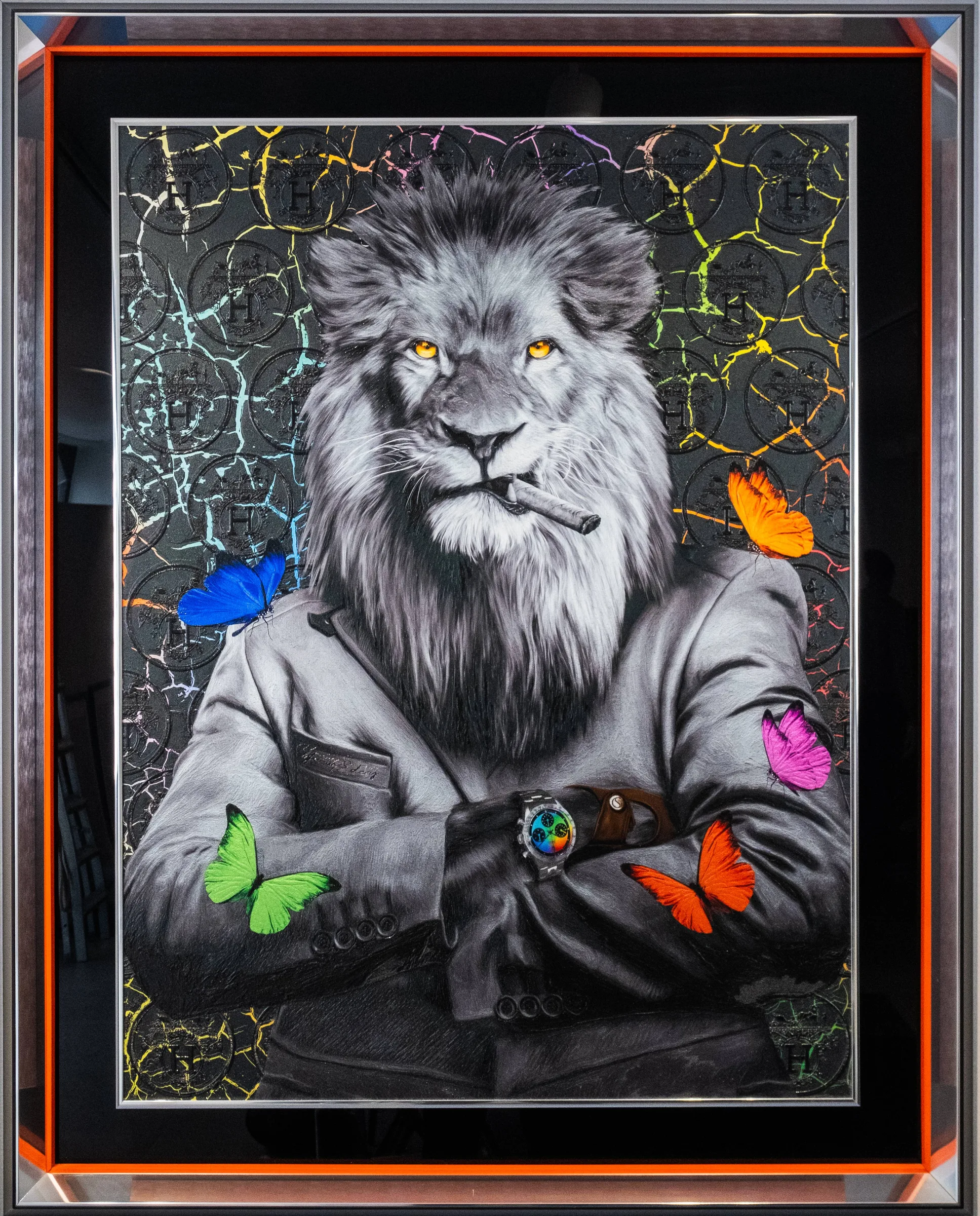 Lion Multicolor Butterfly — Yaniv Edery