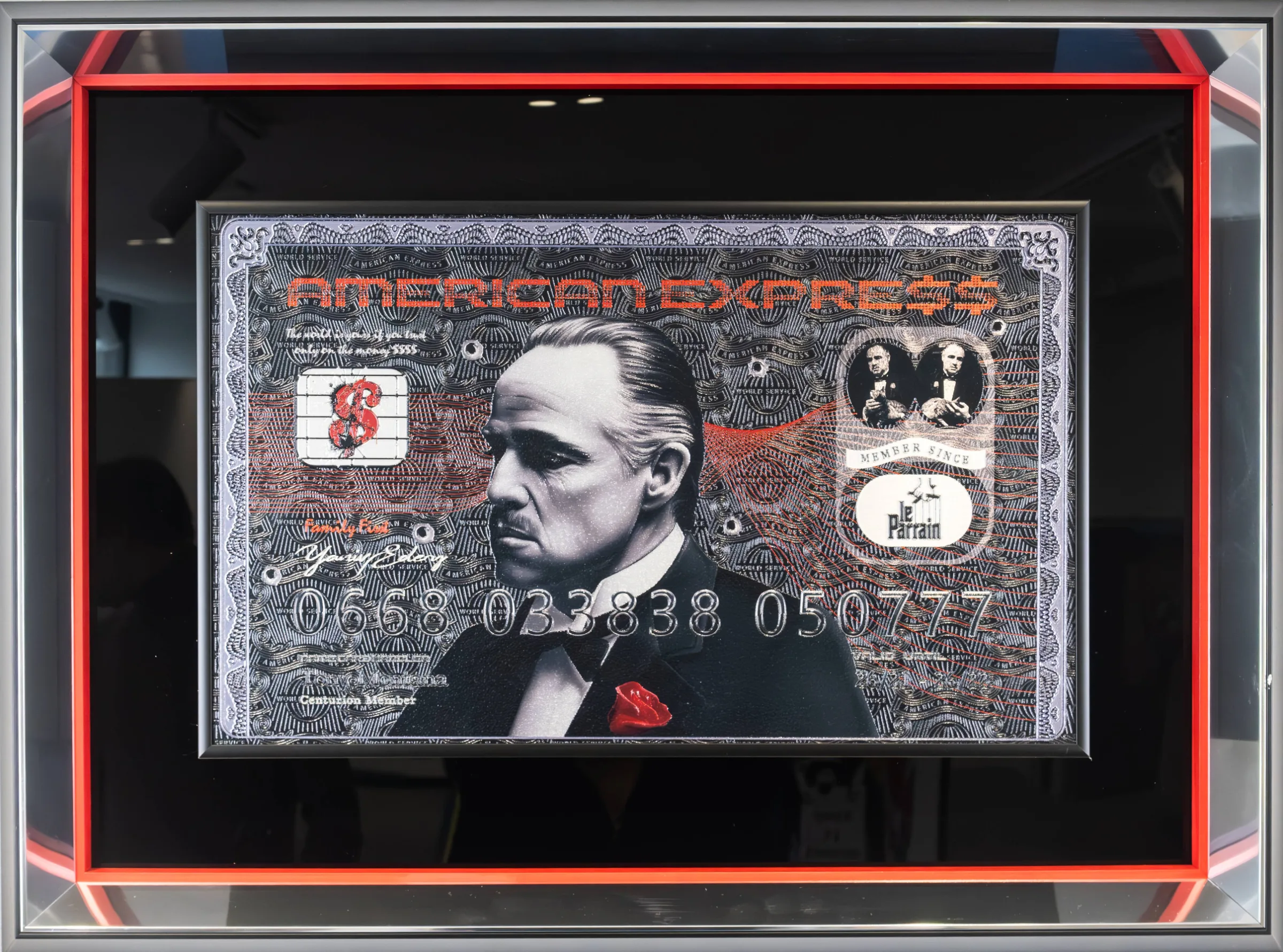 Amex Dollar Bill De Niro — Yaniv Edery