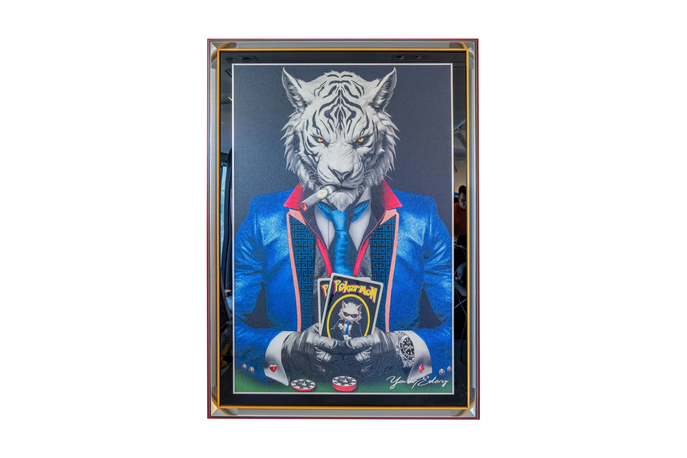 Tiger Pok'Art Blue Suit medium — Yaniv Edery