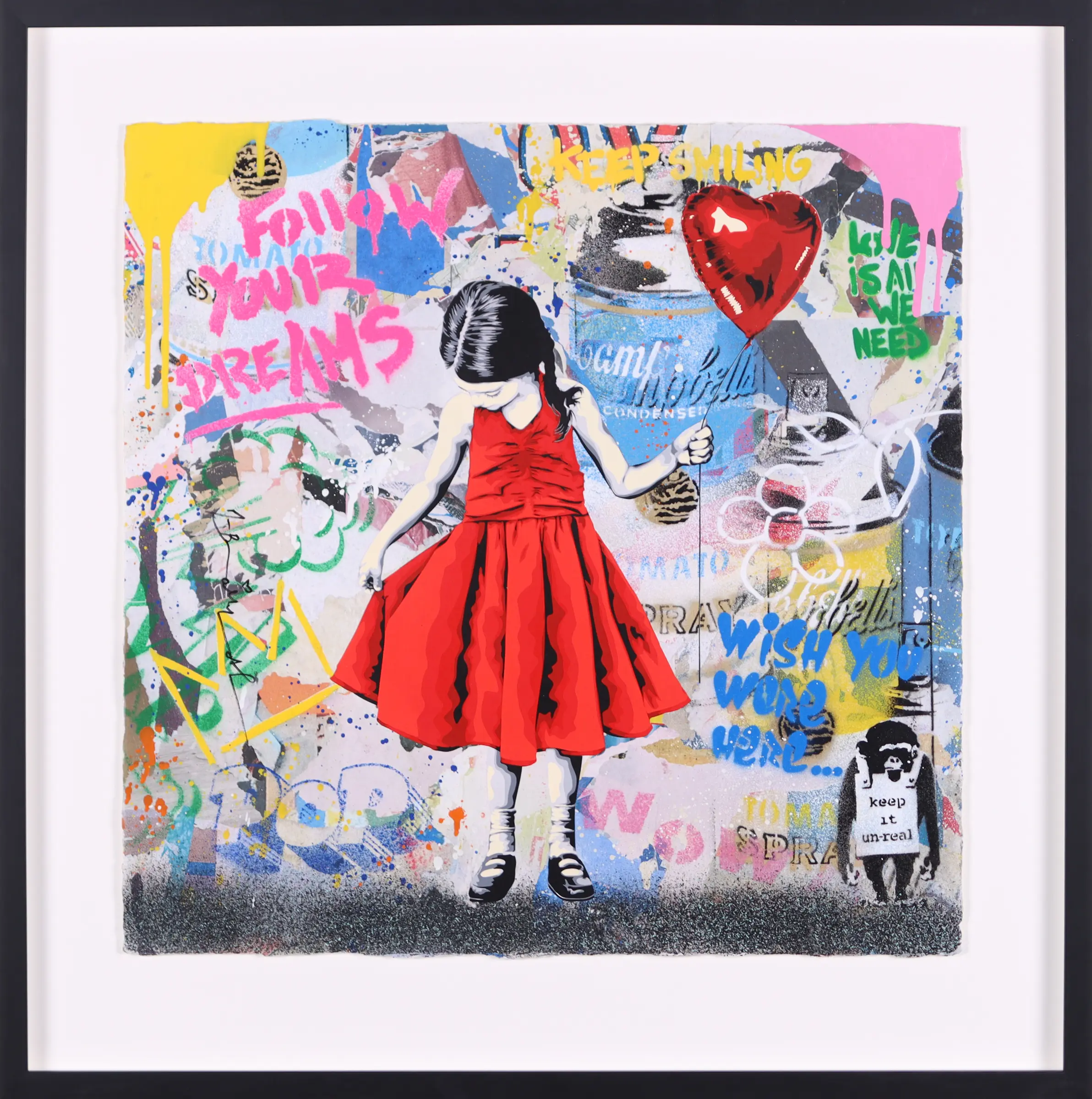 Beautiful Girl (P118841 [MBW]) — Mr Brainwash