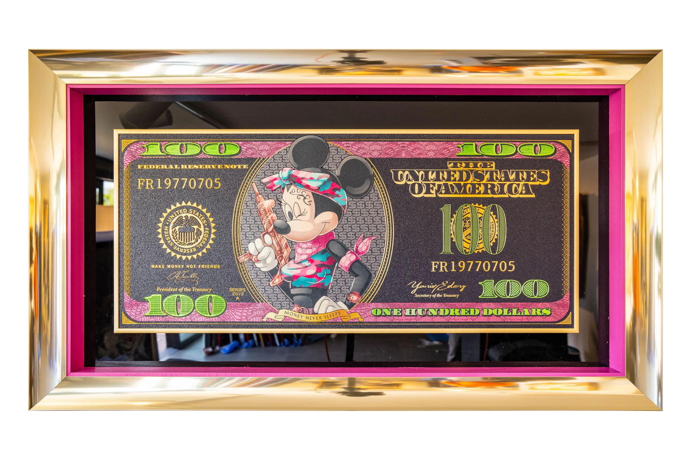 Dollar Bill Minnie Mouse — Yaniv Edery