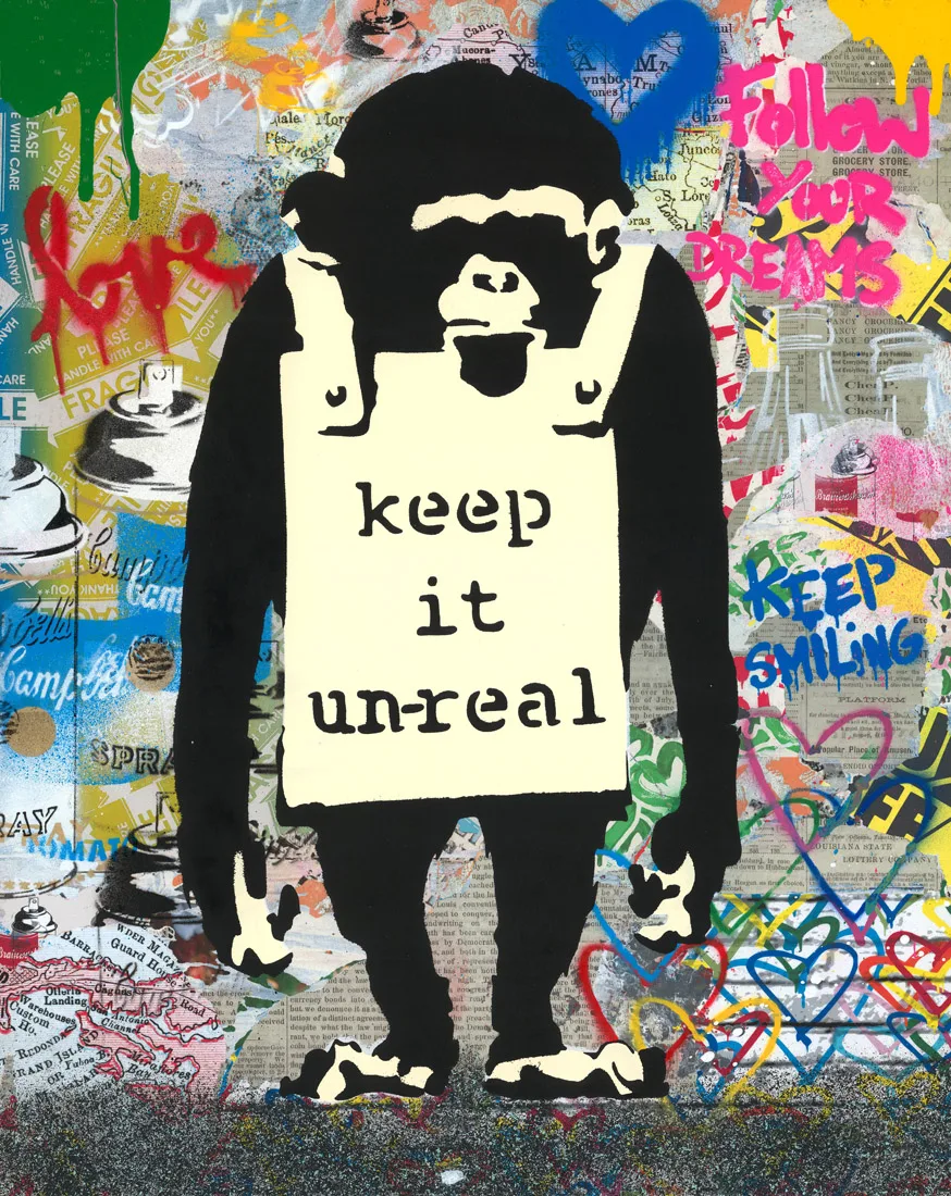 Keep It Unreal — Mr Brainwash