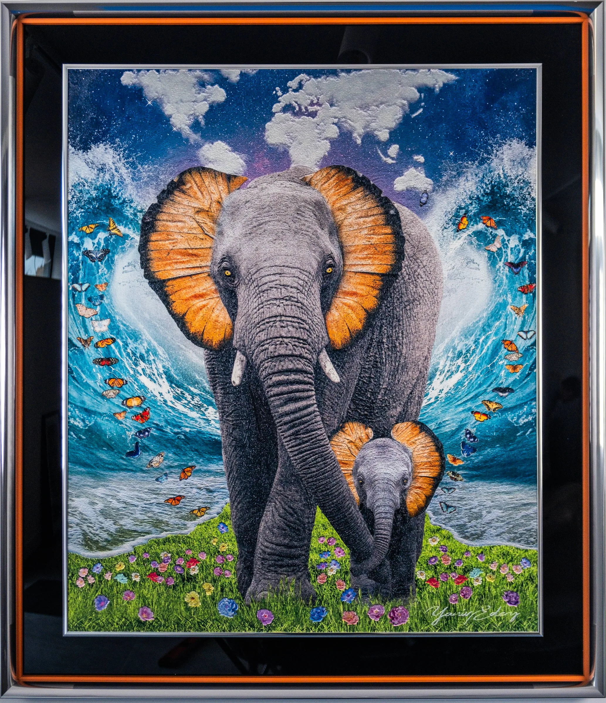 Orange Elephant - Medium — Yaniv Edery