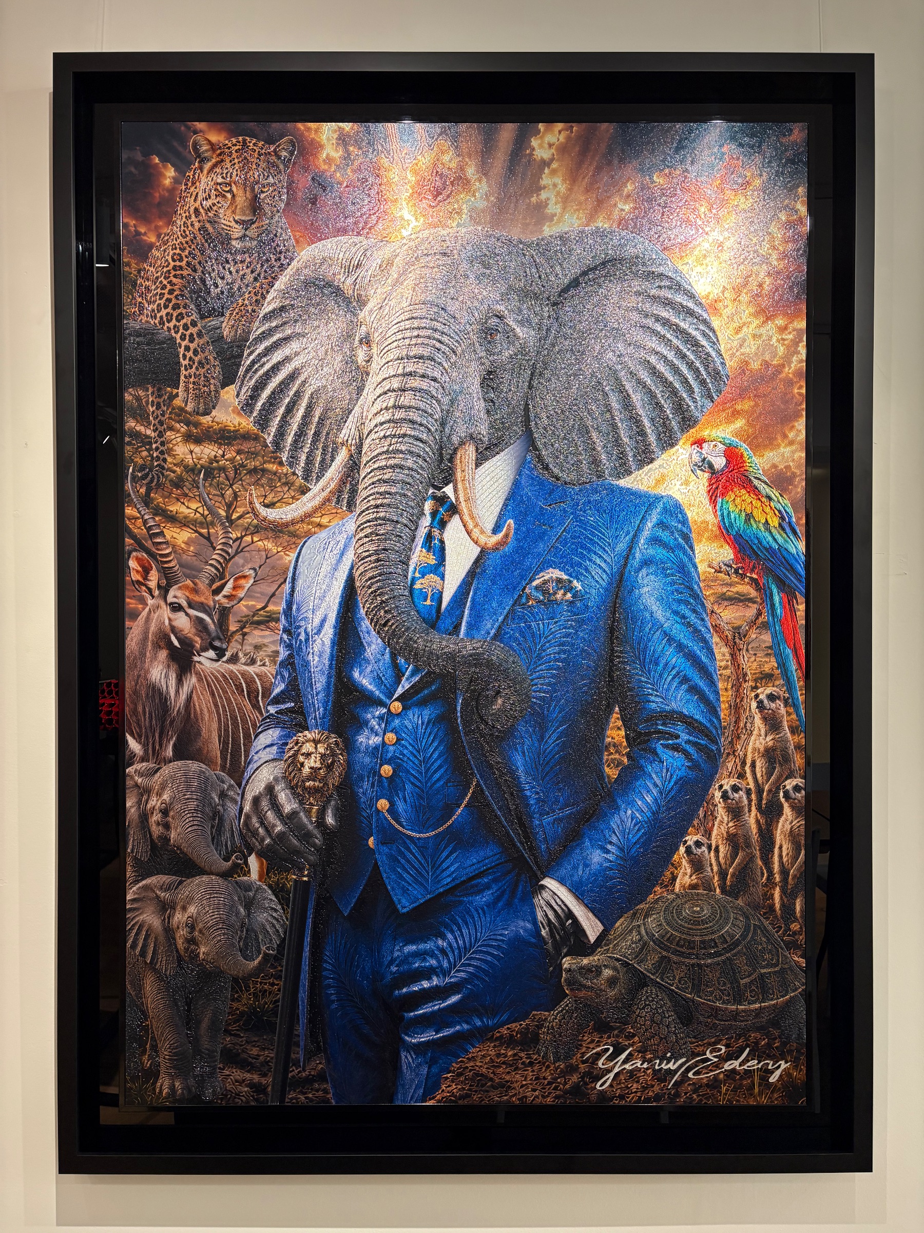 Savanna Elephant — Yaniv Edery