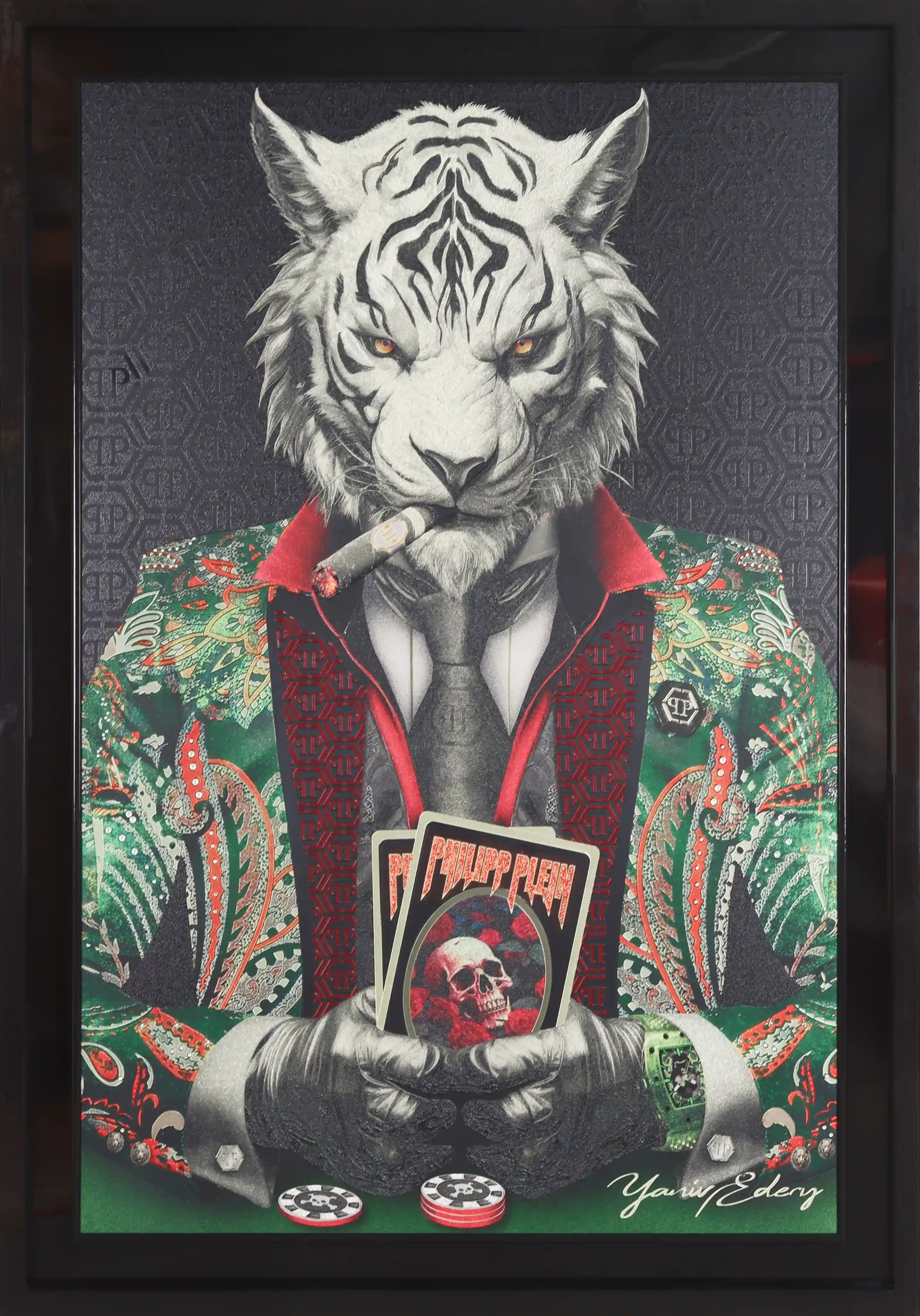 Tiger Pok'Art 'PP' Black & Green — Yaniv Edery