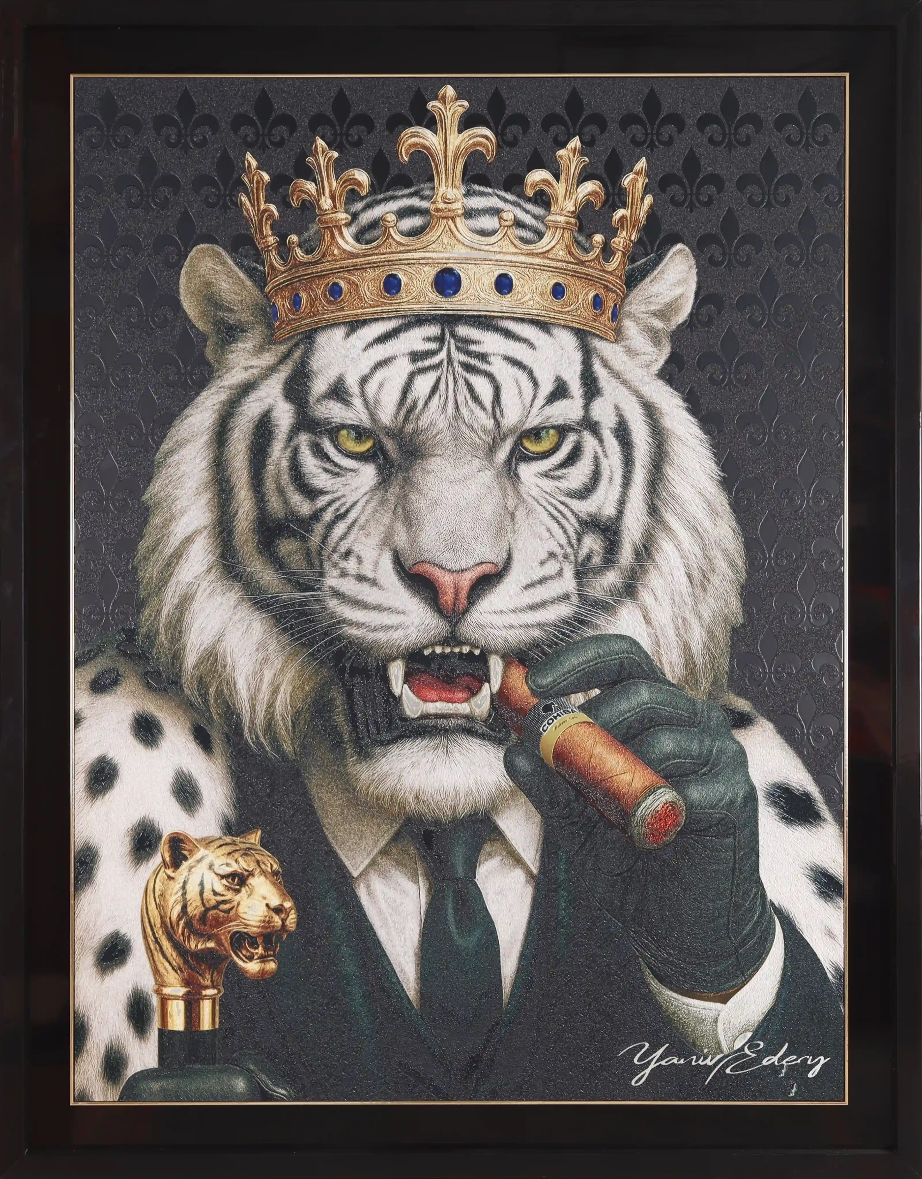 Tiger King Gold Crown — Yaniv Edery